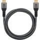 Kабель HDMI Goobay Plus Ultra High Speed з Ethernet 5 м Gray (4040849652639) - зображення 4