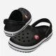 Детские кроксы-сабо для мальчика Crocs Crocband Kids Clog 207006-001 32-33 Черные (191448739062) - изображение 3