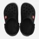 Детские кроксы-сабо для мальчика Crocs Crocband Kids Clog 207006-001 32-33 Черные (191448739062) - изображение 4