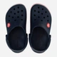 Chodaki młodzieżowe chłopięce Crocs Crocband Kids Clog 207006-485 38-39 (J68) Niebieski/Czerwony (191448739475) - obraz 4