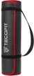 Коврик для йоги и фитнеса TECOFIT NBR с отделкой края тканью 183x61x1 см Black-Red + чехол-сумка в подарок (TOP18124795) - изображение 2