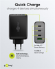 Ładowarka sieciowa Goobay USB-C PD GaN Multiport Fast Charger 100 W Black (4040849655555) - obraz 7