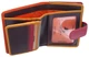 Женский кожаный кошелек Visconti RB40 Bali (Orange Multi) - изображение 6