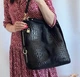 Женская кожаная сумка Italian bags DB6983 black - изображение 1