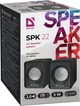 Колонка портативная Defender SPK 22, Black, 5 Вт, 3.5 мм, живлення от USB, регулятор гучності (65503) - изображение 2