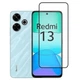 Защитное стекло 5D Premium для Redmi 13 стекло на редми 13 - изображение 1