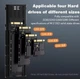 Зовнішня кишеня для M2 SSD Blueendless 2809SN NVMe / Sata Type-C USB 3.1 - зображення 4