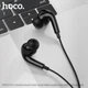Дротові навушники HOCO M101 Pro Crystal sound wire-controlled earphones with microphone 3.5мм 1.2м Black (6931474782373) - зображення 5