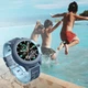 Детские умные смарт часы-телефон Lemfo D36 с SIM картой 4G, GPS трекером, прослушкой и кнопкой SOS Синий - изображение 11