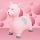 Стрибун джемпер дитячий резиновий надувний з насосом Альпака SUN BABY J06.015.1.1, рожева - изображение 8