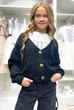 Кардиган MiniModa 164 см Черный (2125000852560) - изображение 1