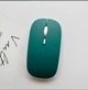 Компьютерная бесшумная USB беспроводная мышка Wireless 2.4 ГГц Mouse оптическая мышь на аккумуляторе (753346680) для пк/планшета (беспроводная мышь) Macaron Темно зеленый - изображение 1