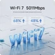Роутер Xiaomi BE5000 Швидкісний 2.4/5GHz WiFi 7 - зображення 4