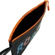 Папка на молнии B5 Kite ROAR "Буквы" 26х21 см силиконовые с ручкой-петлей черная (K22-469-04) - изображение 3