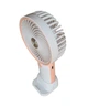 Вентилятор ручний Mini Fan HX09-1 акумуляторний з підставкою для телефону Білий з персиковим - зображення 2