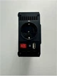 Інвертор чорний 12VDC до 230V AC 300W модифікована синусоїда гарантія 1 рік "LEMANSO" LM40200 - зображення 4