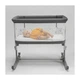 Кроватка Lionelo приставная Aurora Grey Graphit (LO-AURORA GREY GRAPHITE) - изображение 4
