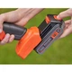 Кусторез Black&Decker 18 В, 2Ah, насадки- 20 см/8 мм, 10 см/18 мм, (BCSS18D1) - изображение 5