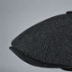 Кепка восьмиклинка твидовая VladAltex 62 Темно-серый 107-28 - изображение 8