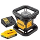 Лазерний нівелір DeWALT ротаційний, 18В XR Li-Ion, зелений промінь, 4.5 кг, 2Ah, ЗУ, кейс (DCE079D1G) - зображення 2