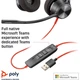Наушники Poly Blackwire 3320-M USB-A/C (8X220AA) - изображение 2