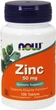 Цинк глюконат NOW Zinc 50 мг 100 таб - изображение 1