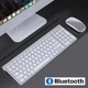 Комплект бездротова Bluetooth + USB клавіатура та миша, сріблястий Shenzhen Technology - изображение 1