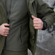 Чоловіча водонепроникна Куртка 2в1 HAN-WILD G8 Softshell із знімною Флісовою підкладкою олива розмір L - зображення 6