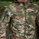 Демісезонна чоловіча Куртка Combat Softshell на флісі з Капюшоном та Липучками під шеврони мультикам розмір M - зображення 8