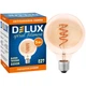 Лампочка Delux Globe G95 5Вт E27 2200К amber spiral filament (90018166) - зображення 2