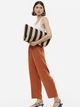 Брюки женские H&M 1147899_шнур.пояс на рез XL Терракотовые (KAY2000001524367) - изображение 3