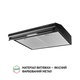 Черная кухонная вытяжка Perfelli PL 5144 BL LED, плоская стандартная, под навесной шкаф, шириной 50 см - изображение 4