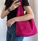 Замшевая сумка шоппер Italian bags DB15208 fuxia - изображение 2