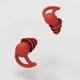 Беруші для стрільби тактичні, стрілецькі пасивні Tactical ProPlugs Red 3 flange (123531) - зображення 2
