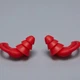 Беруші для стрільби тактичні, стрілецькі пасивні Tactical ProPlugs Red 3 flange (123531) - зображення 5