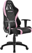 Fotel gamingowy Sharkoon SKILLER SGS2 Jr. Black/Pink (4044951032334) - obraz 3