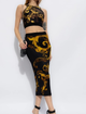 Спідниця міді жіноча Versace Jeans Couture vjc76hae8p7js349g89 38 Чорний/Жовтий (8052019659313) - зображення 3