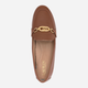 Loafersy damskie skórzane Lauren Ralph Lauren lrl802834983002 37 (7US) Brązowe (3616419723149) - obraz 4