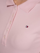 Polo damskie Tommy Hilfiger thww0ww37823tjq XS Różowe (8720645826842) - obraz 3