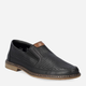 Loafersy męskie skórzane Rieker rie13459-00 46 Czarne (4061811395460) - obraz 4