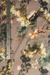 Искусственный шелк-шифон жатый KRIVANS бежевые цветы 110г/м2 145см 1пог.м. - изображение 4