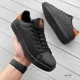 Кеді Stilli Smit 41 (26 см) Black Orange (арт 1047) - зображення 2