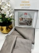 Двоспальний King Size комплект ТАС Premium Basic Antracit Сатин-Stripe 60284232 - зображення 2