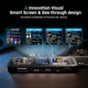 Док-станция DOCKASE Smart USB-C Hub 10 in 1 Explorer Edition, Dual 4K@60Hz, PD 3.0 100W, RJ45 Ethernet, 2 USB 3.2, 2 USB 2.0, UHS-II SD/TF Card Reader, USB C Dock (2- го поколения, 10 Гбит/с). Черный - изображение 2