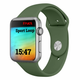 Силіконовий спортивний ремінець Fruct Sport Band для Apple Watch 38/40/41/42 mm (S/M) (15-19 см) Army Green - зображення 1