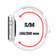 Силіконовий спортивний ремінець Fruct Sport Band для Apple Watch 42/44/45/46/49 mm (S/M) (16-20 см) White - зображення 2
