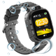 Детские смарт-часы JETIX DF45 Anti-Lost Edition с GPS трекером и влагозащитой IP67 (Black) - изображение 3