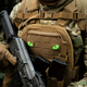 Нашивка M-Tac Tiger Eyes Laser Cut (пара) Coyote/Green/GID - зображення 5