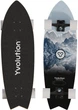 Скейтборд Yvolution Fishtail Cruiser Синий 76 см (YS48B2) - изображение 1