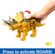 Figurka dinozaura Mattel Jurassic World Wild Roar Regaliceratops 13 cm (0194735116287) - obraz 4